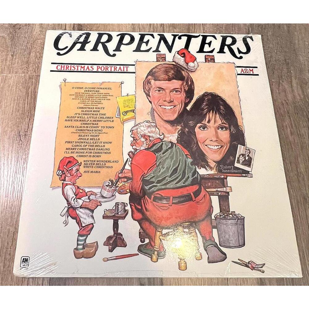 The Carpenters Christmas Portrait Vinyl LP A&M Unopened